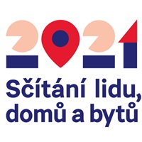 Sčítání lidu, domů a bytů 2021 - LOGO - SLDB Sčítání lidu, domů a bytů 2021 - LOGO - SLDB