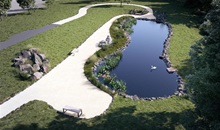 V Braníku vzniká vodní biotop