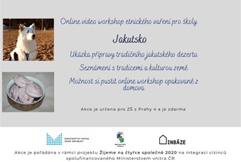 Workshopy vaření na školách - zaměření na Ukrajinu
Workshopy vaření na školách - zaměřené na Jakutsko Workshopy vaření na školách - zaměření na Ukrajinu
Workshopy vaření na školách - zaměřené na Jakutsko