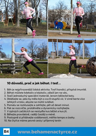 Běháme na Čtyřce i v době pandemie aneb utečte od počítače do přírody…To je nová sportovní akce městské části Praha 4, která navazuje na úspěšnou Běžeckou školu. Běháme na Čtyřce i v době pandemie aneb utečte od počítače do přírody…To je nová sportovní akce městské části Praha 4, která navazuje na úspěšnou Běžeckou školu.