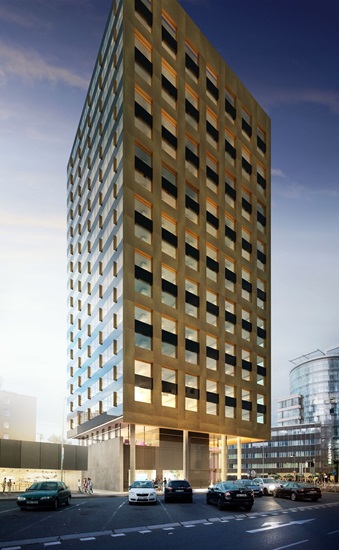 AC Budějovická - II. upravený návrh - zdroj: https://www.studioam.cz/ AC Budějovická - II. upravený návrh - zdroj: https://www.studioam.cz/