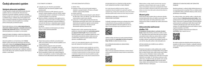 Informační materiály určené rodičům ukrajinských dětí či starším žákům