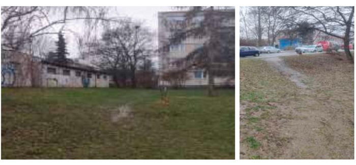 Podnět 23: Vydláždění cesty v zeleni mezi ulicemi Na Záhonech a V Zápolí
