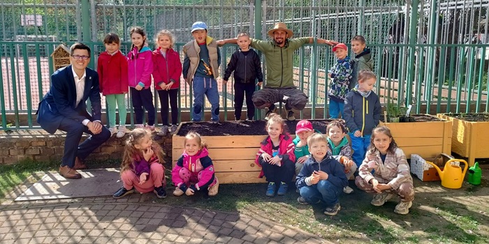 Do projektu Záhonky pro školky vstoupily v roce 2024 nově i MŠ Mendíků a MŠ Točitá.