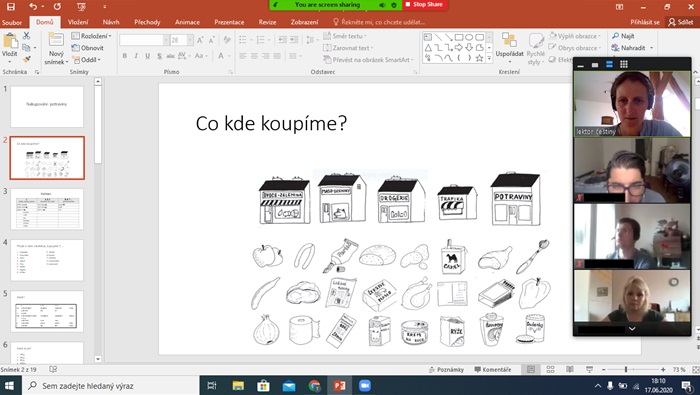 On-line kurzy češtiny úspěšně pokračují