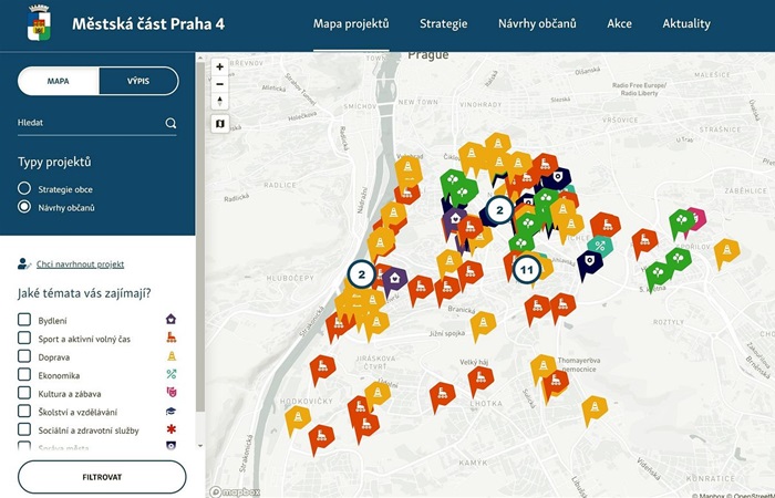 Platforma PinCity v novém kabátě