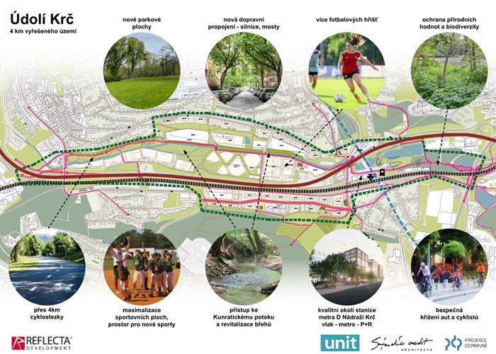 Komentovaná procházka "Sportovním údolím Krč"