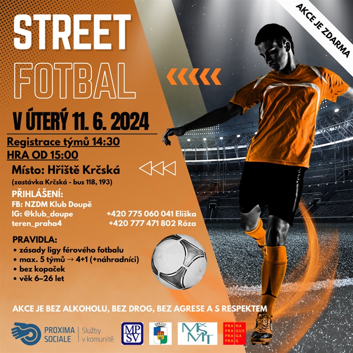 Streetfotbal – fotbal trochu jinak