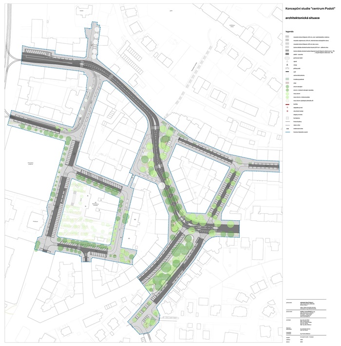 KS Podoli_architektonicka situace 1_500