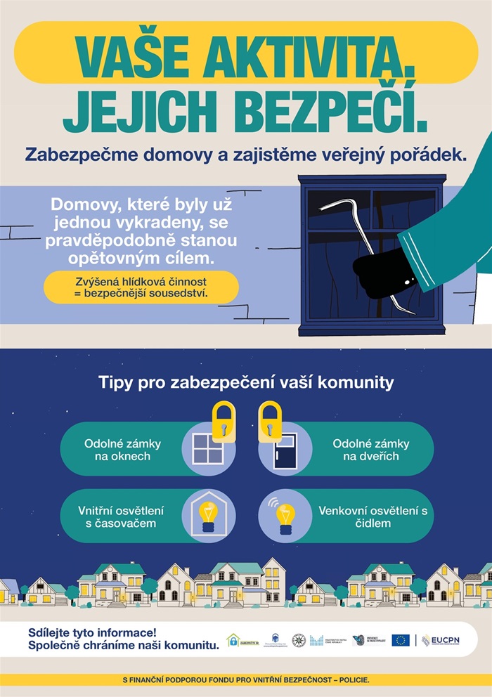 Evropský den proti vloupání: Chraňte svůj majetek