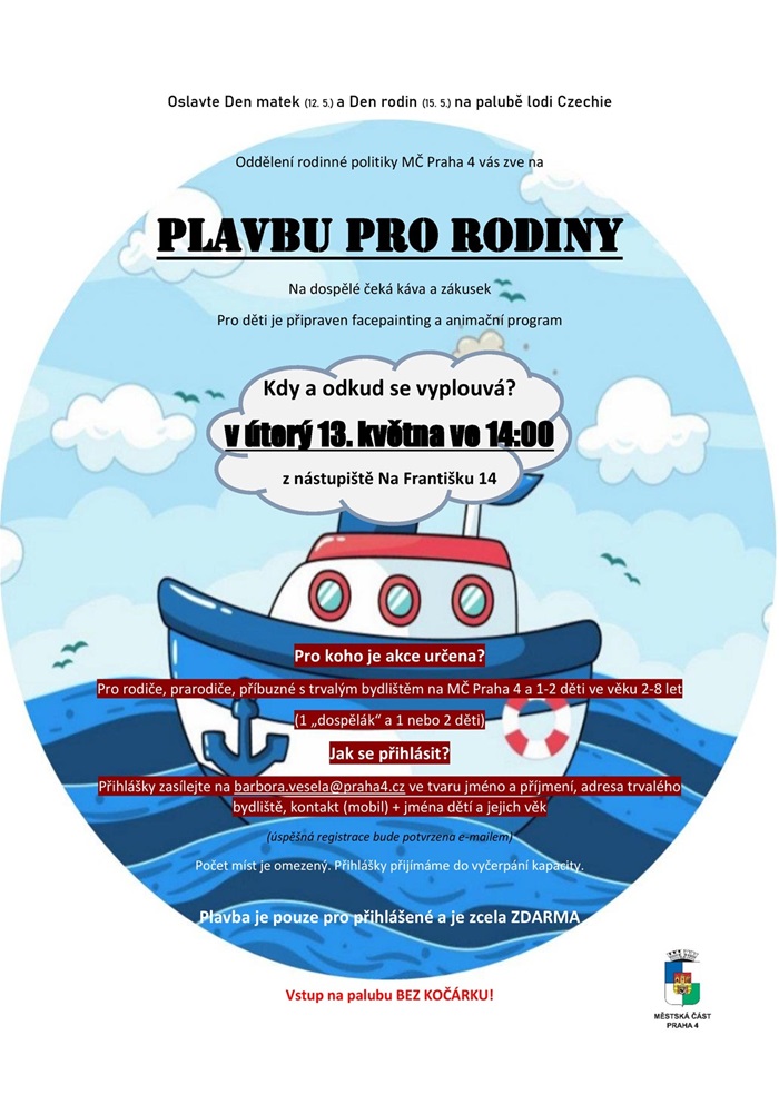 Plakát PARNÍK rodiny 2025