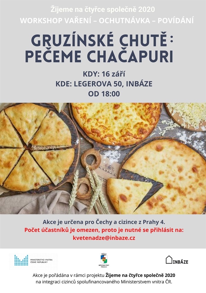 Gruzínské chutě aneb Pečeme CHAČAPURI